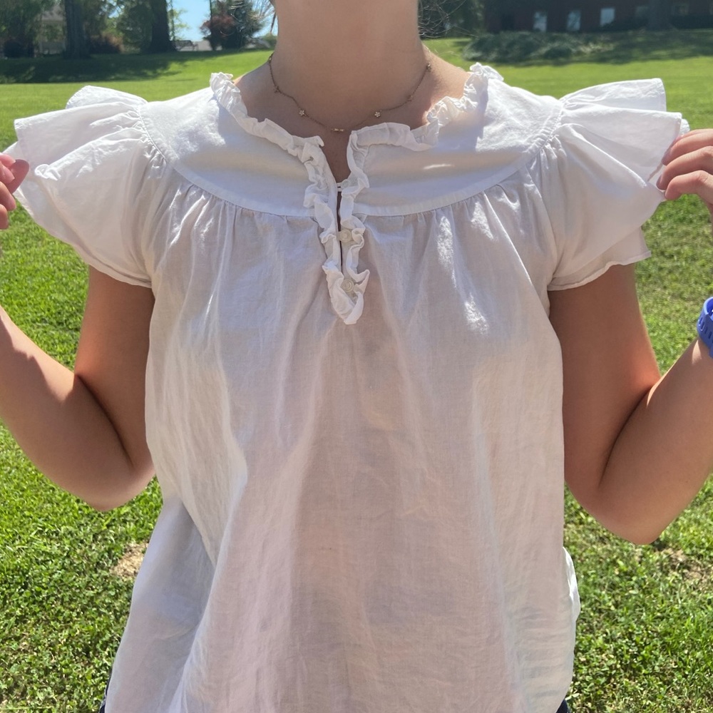 Frilly Ralph Lauren Blouse - Picture 3 of 5